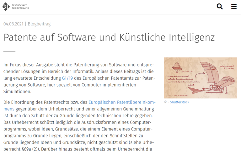 Softwarepatente
